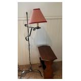 Floor Lamp, Magazine Table