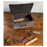 Antique Tools, WWII Brass Kit, & More