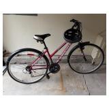Supercycle Solaris 18-Speed Bicycle w/ Helmet