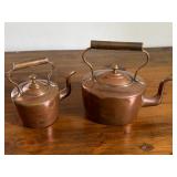 Pair of Copper Kettles
