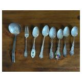 Assorted Sterling Silver Spoons