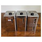 MCM Stainless Steel Canisters 