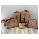 Diane Von Furstenburg 6 Piece Luggage Set