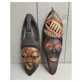 Pair of African Tribal Masks
