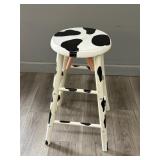 Whimsical Cow Stool