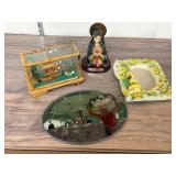 Small Bamboo Chinese Diorama 6.5" x 5.5"