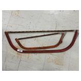 Two Bow Saws