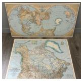 The National Geographic Society Magazine Maps