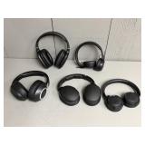 Five Sets of Wireless Head Phones