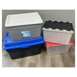 Assorted Storage Bins