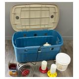 Chicken Incubator Bin with Contents