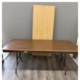 Two Folding Tables