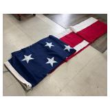 Large Canvas American Flag