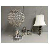 Table Lamp and Swing Arm Wall Mount Lamp