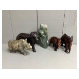 Assorted Animal Carvings