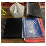 Desk Organizer, Large Binder, Duotangs, Metal Stan