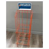 Wire Newspaper Stand