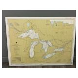 United States Great Lakes Map