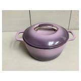 KitchenAid Purple Enamel Cast Iron Pot