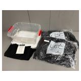 Two Black Lightweight Jackets