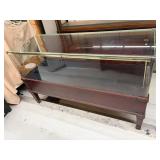 Pequegnat Freestanding Glass/Wood Display Cabinet