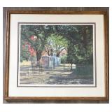 James Lumber 1989 'Shades of Summer' Print