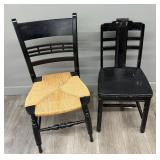 Pair of Painted Wooden Chairs