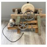 Converted 16' Wheel Whetstone, Working