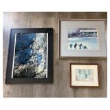 Three Framed Art Prints