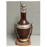 Canadian National Steamship Lined Decanter on Base
