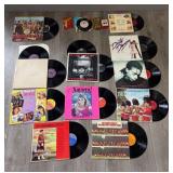 Ten Assorted Vinyl Record Albums
