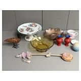 Assorted Service Bowls and Decorative Items