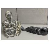 Two Soapstone Sculptures