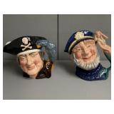 Pair of Royal Doulton Toby Jugs