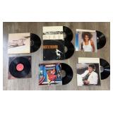 Six Assorted Vinyl Record Albums
