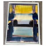 Original Watercolour Painting, Signed A. 13/1/74
