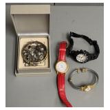 Assorted 900 Silver Jewelry and Fashion Watches
