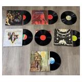 Seven Assorted Vinyl Record Albums
