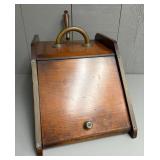 Coal Scuttle with Brass Shovel