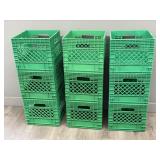 Nine Neilson Milk Crates