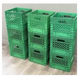 Nine Neilson Milk Crates