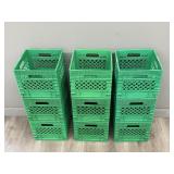 Nine Neilson Milk Crates