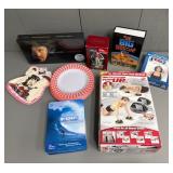 Assorted Exercise Items and DVD Sets