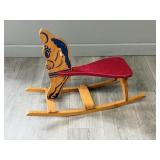 Vintage Child's Rocker Shoo-Fly Style