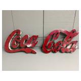 Metal Reproduction Coca-Cola Sign