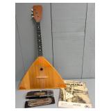 Three String Russian Folklore Balalaika