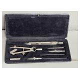 Vintage Anker-Reisszeug Math Kit in Case