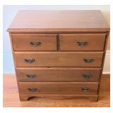 Colonial Style Small Four Drawer Dresser