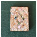 Mother of Pearl Calling Card Case