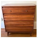Vilas MCM Canadian Maple Four Drawer Dresser